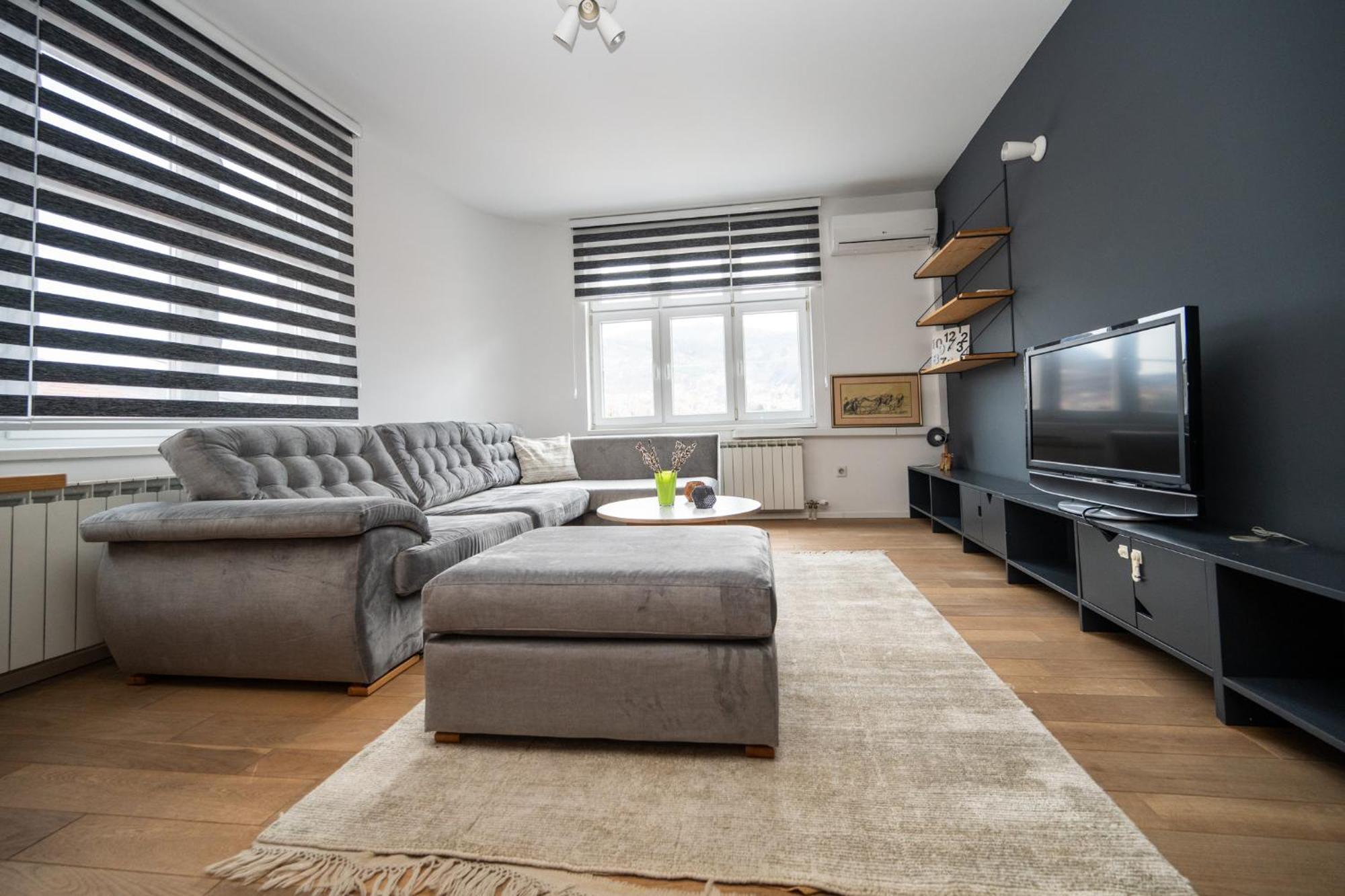 Design 1Bdr Apartment With City View Sarajevo Luaran gambar