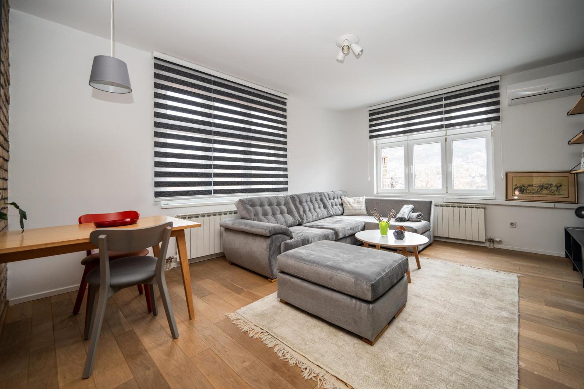 Design 1Bdr Apartment With City View Sarajevo Luaran gambar
