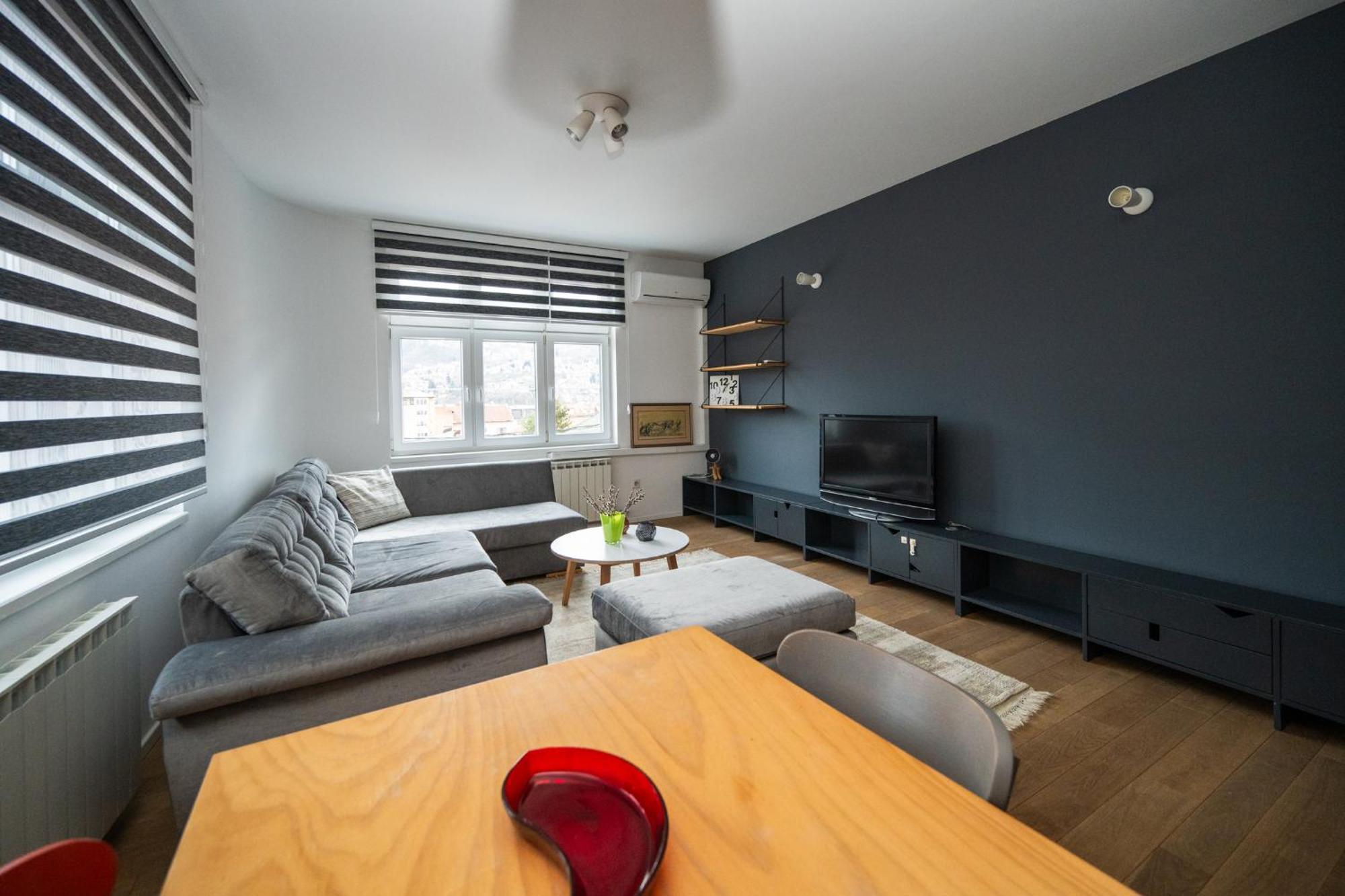 Design 1Bdr Apartment With City View Sarajevo Luaran gambar